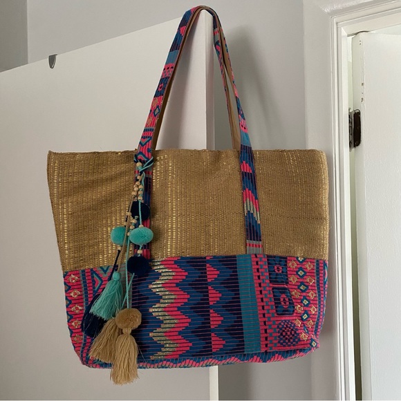 America and Beyond Beach tote bag - Picture 1 of 8